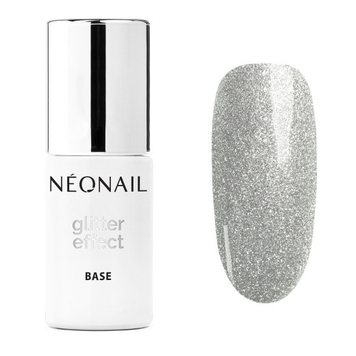 Gelová báze Glitter Effect Base Silver Shine 7,2 ml