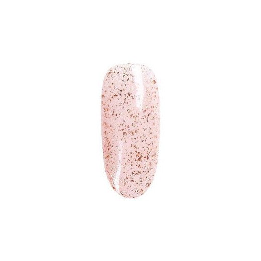 Gelový top Top Glow Rose Gold Flakes 7,2 ml