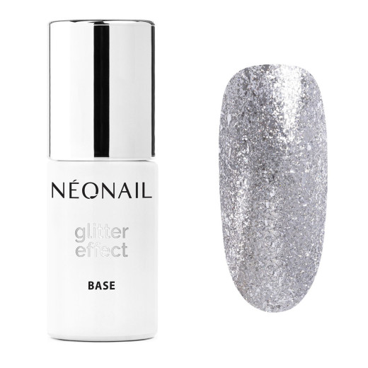 Gelová báze Glitter Effect Base Silver Twinkle 7,2 ml