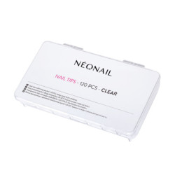 Umělé nehty průhledné 120 ks s dlouhou kapsičkou NEONAIL Umělé nehty průhledné 120 ks s dlouhou kapsičkou NEONAIL