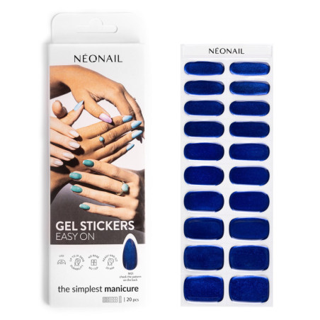 Gel laky v nálepce GEL STICKERS EASY ON M01
