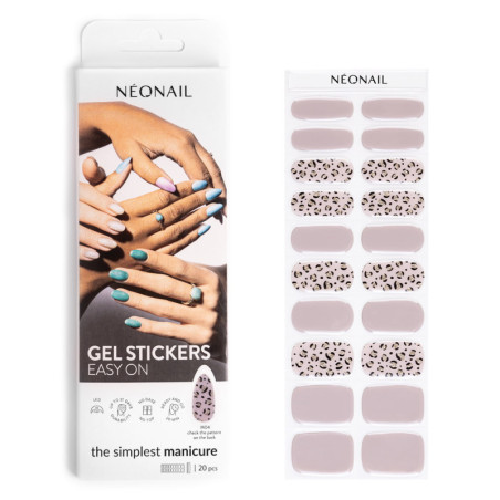 Gel laky v nálepce GEL STICKERS EASY ON M04