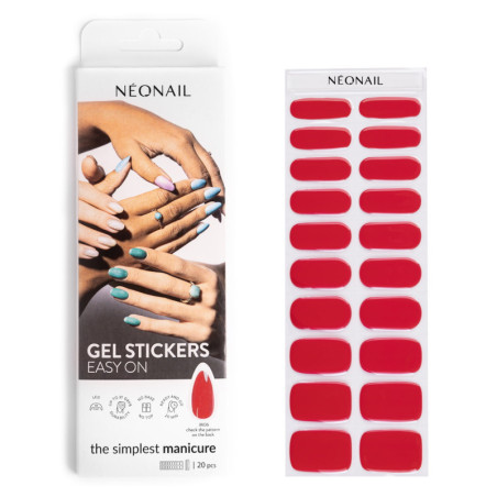 Gel laky v nálepce GEL STICKERS EASY ON M06