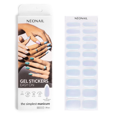 Gel laky v nálepce GEL STICKERS EASY ON M11