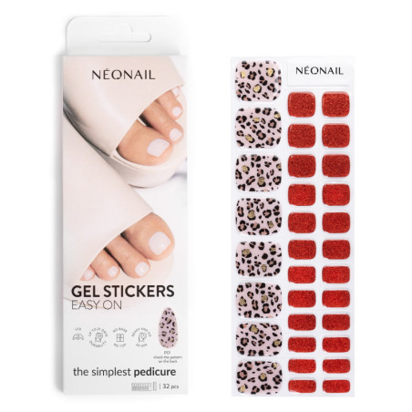 Gel laky v nálepce GEL STICKERS EASY ON P01