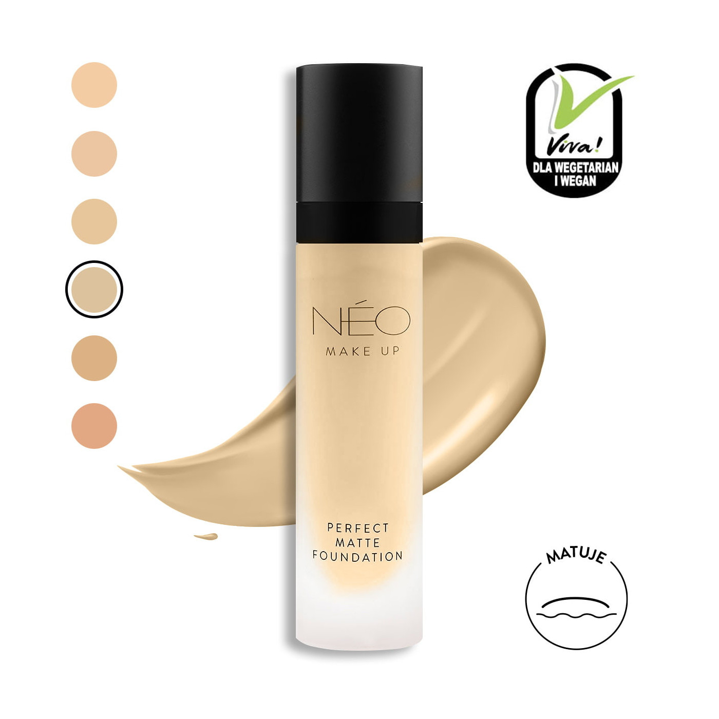 Perfektně matný make-up: #01