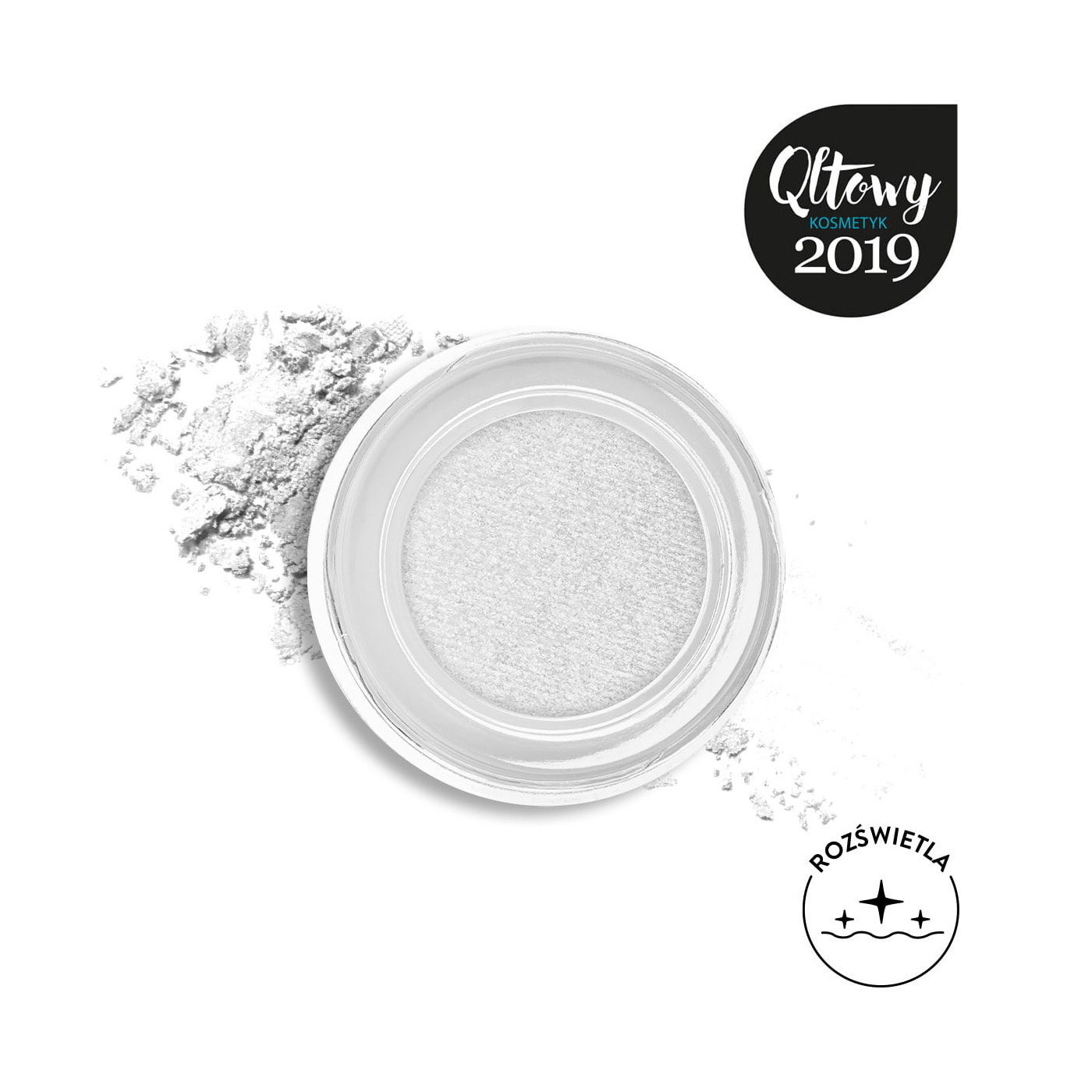 13 Krémové stíny Pro Cream Glitter Sparkly White