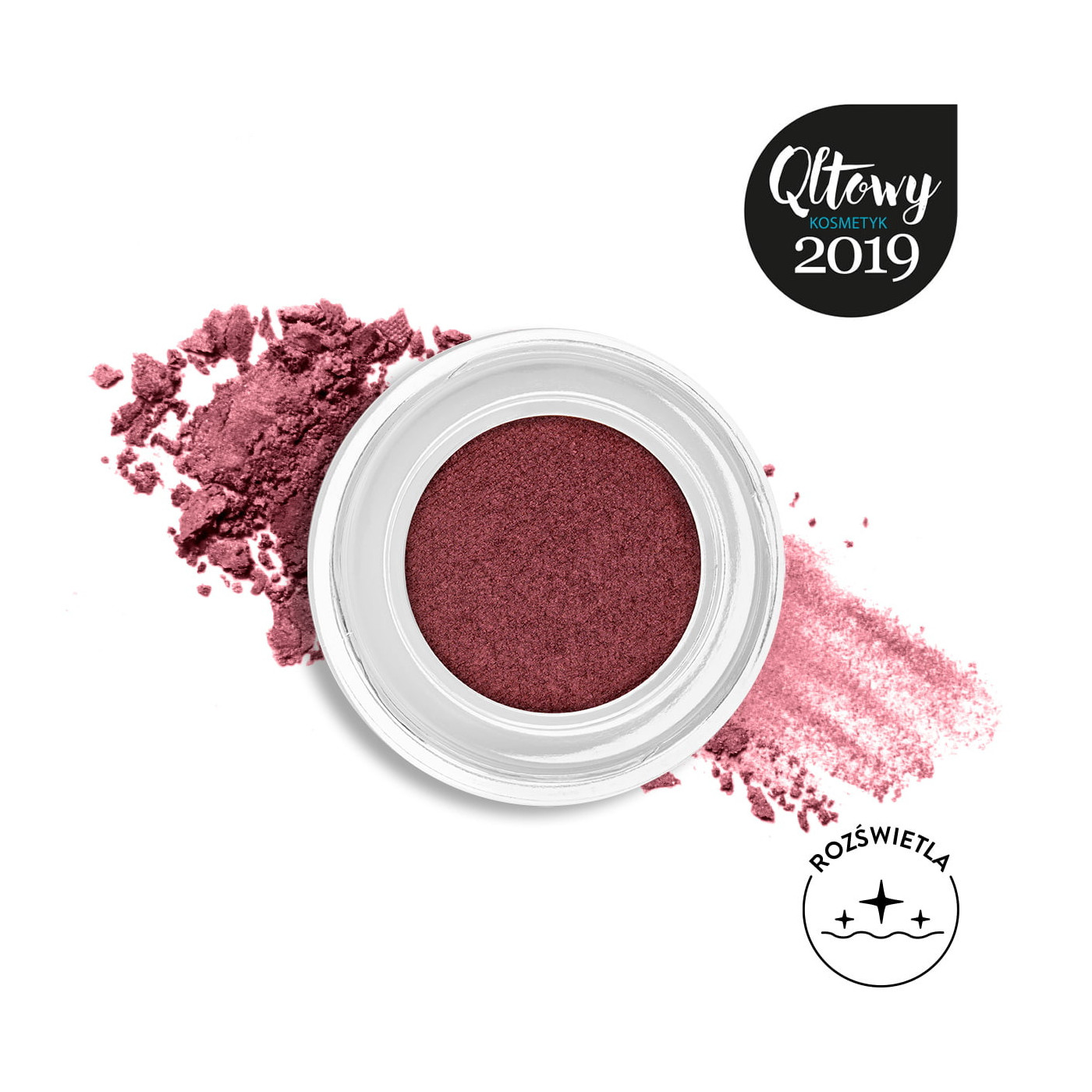 16 Krémové stíny Pro Cream Glitter Sparkly Cherry