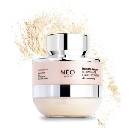 Rozjasňuje sypký pudr Intense Serum Illuminate Loose Powder|NM0568