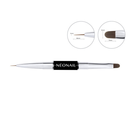 Štětec na nail art Duo Tip