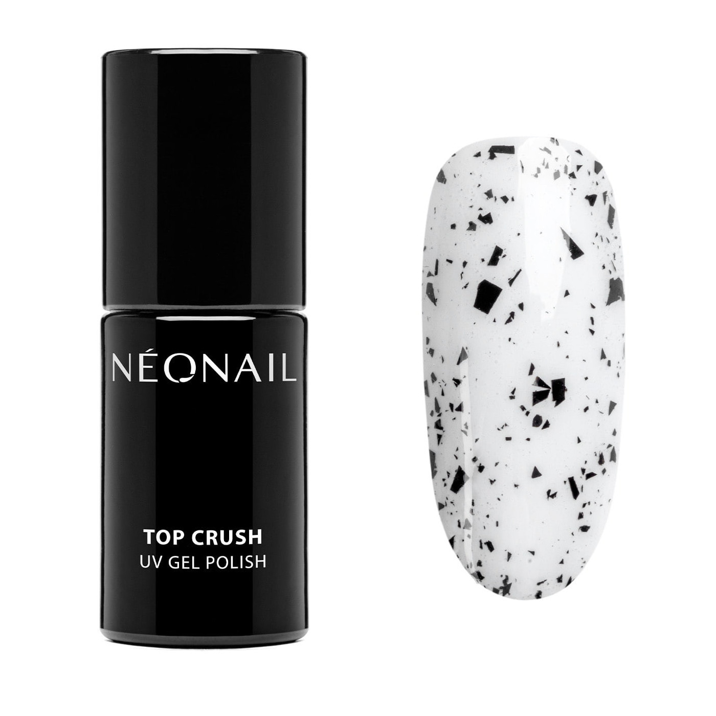Gelový top Top Crush Black Gloss 7,2ml Gelový top Top Crush Black Gloss 7,2ml