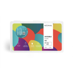 Flexibilní nehtové špičky na prodloužení nehtů Invisible Flexi Tips 01 Clear Oval –  nový pohled na tipy|10812 Flexibilní nehtové špičky na prodloužení nehtů Invisible Flexi Tips 01 Clear Oval –  nový pohled na tipy|10812