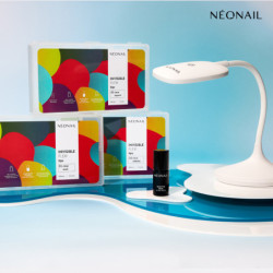 Flexibilní nehtové špičky na prodloužení nehtů Invisible Flexi Tips  Clear Square -  krásná stylizace s elastickými tipy|10813