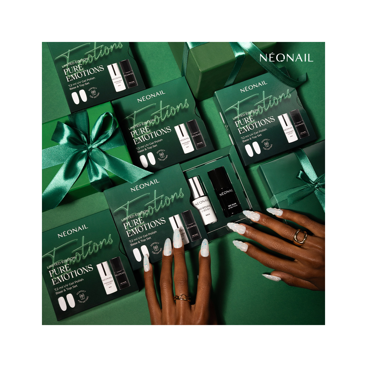 Pure Emotions 7,2 ml UV Gel Polish Base & Top Set