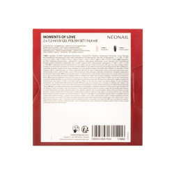 Sada Moments of Love 2 x 7,2 ml UV Gel Polish Set