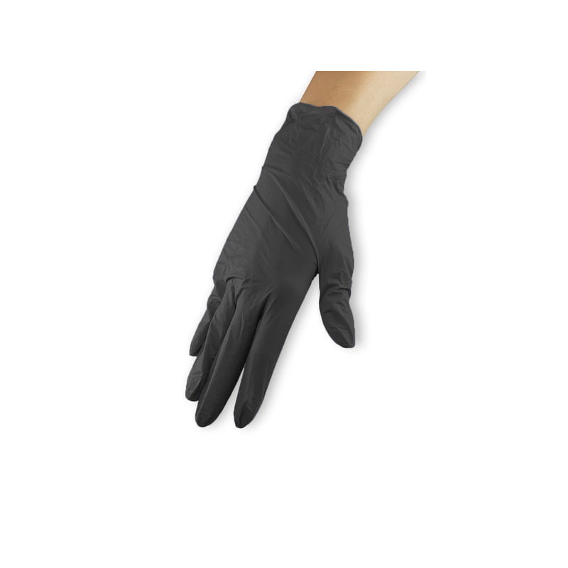 Nitrilové rukavice - černé, velikost M Nitrilové rukavice - černé, velikost M
