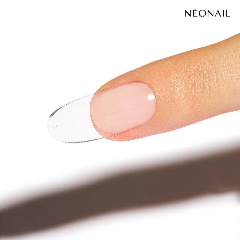 Flexibilní nehtové špičky na prodloužení nehtů Invisible Flexi Tips 01 Clear Oval –  nový pohled na tipy|10812