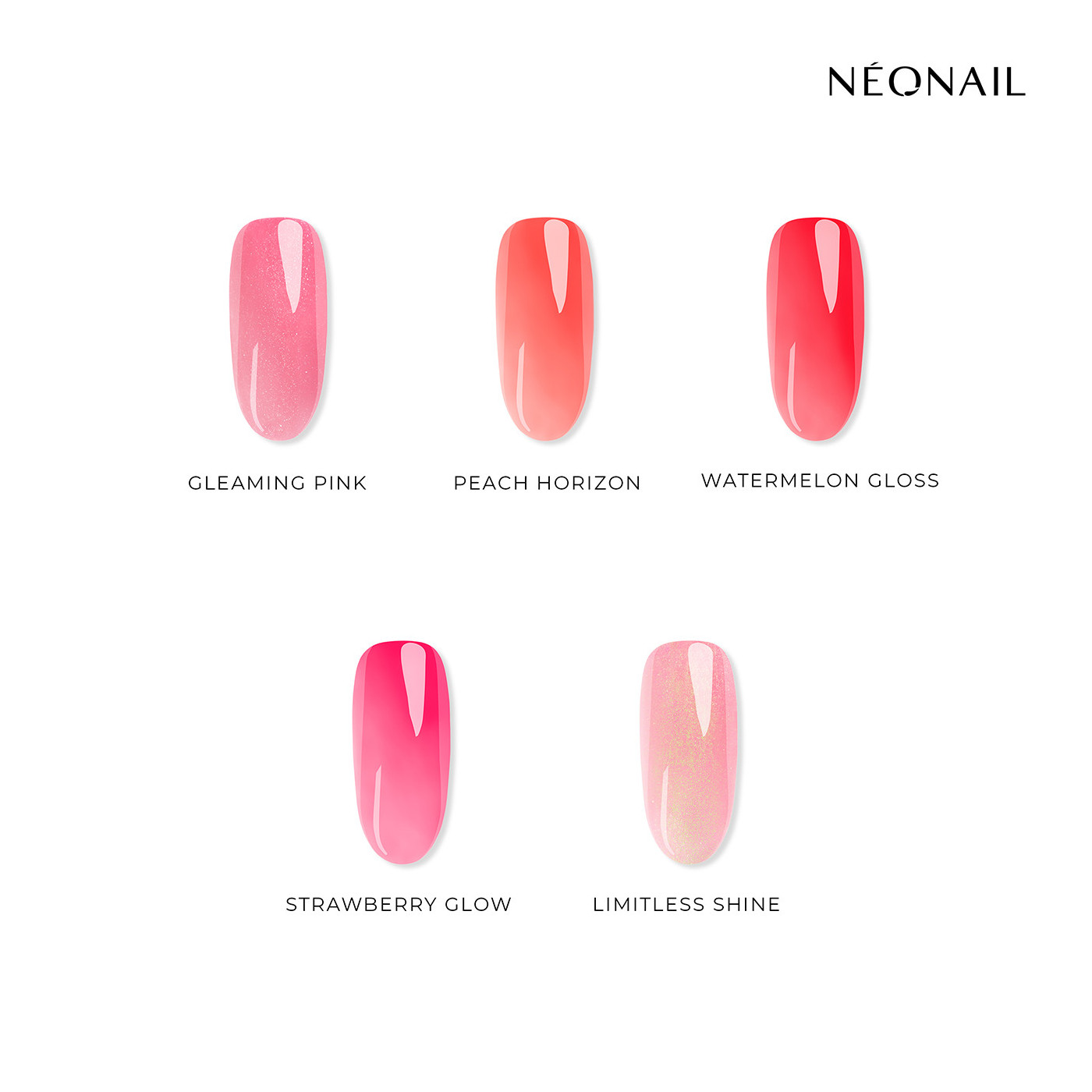 UV gel lak Gleaming Pink