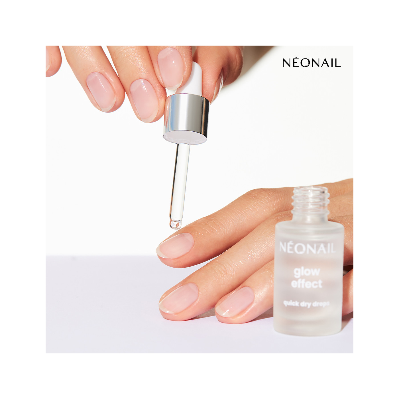 Přípravek Glow Effect Quick Dry Drops|NEONAIL Treatment|10532|5904553654176|