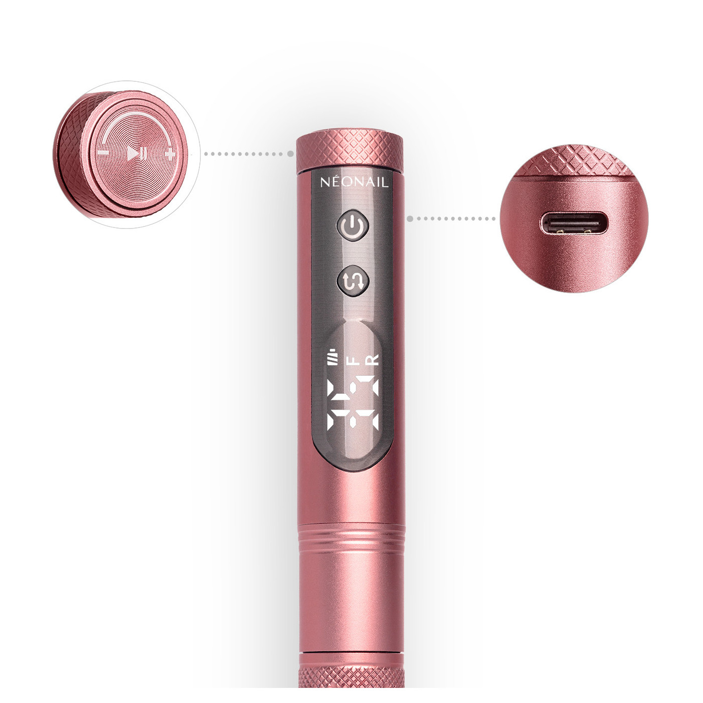 Frézka na nehty PEN Růžová