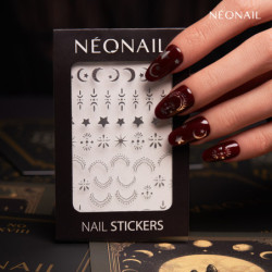 Stříbrné samolepky na nehty 05: Astro Silver – astro nehty