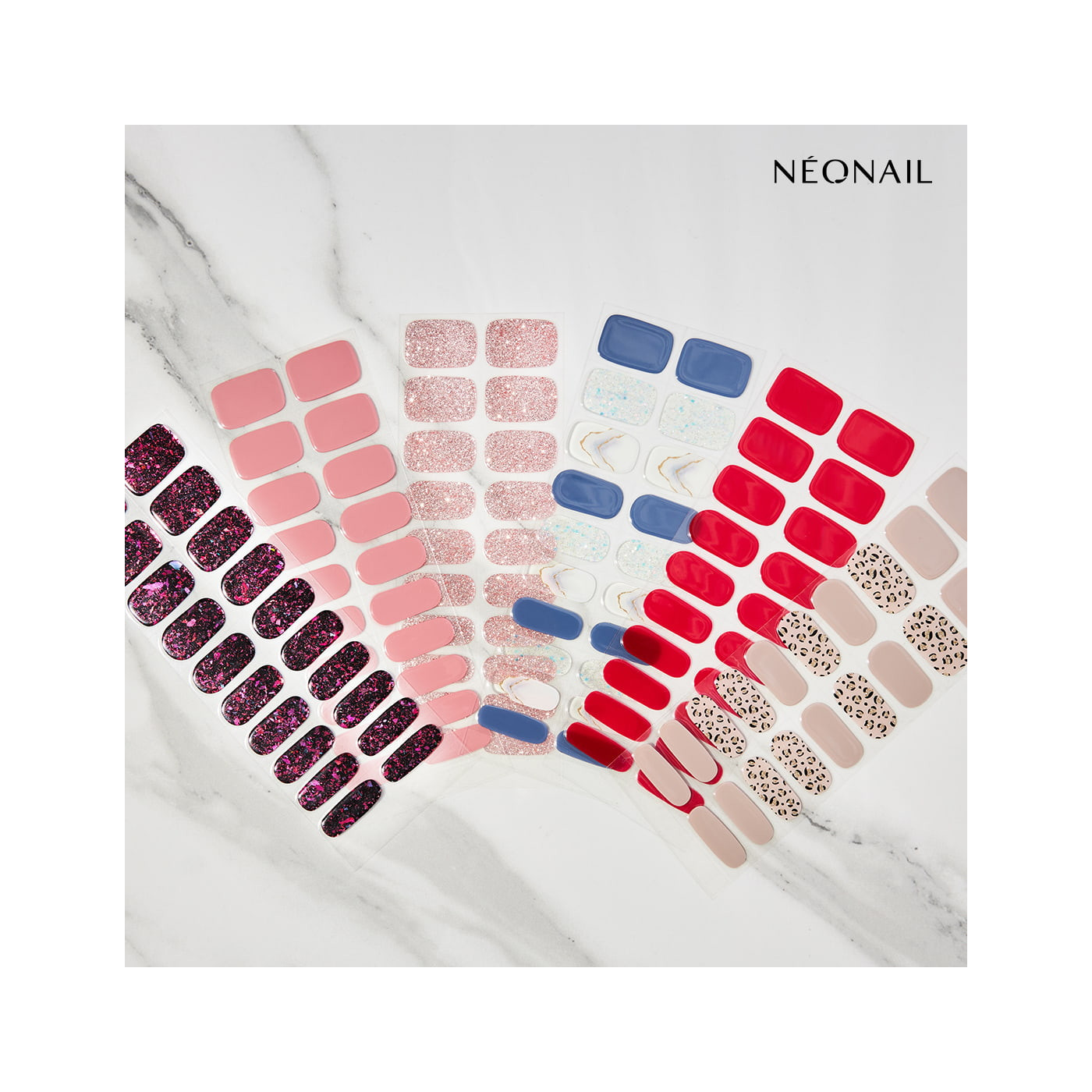 Gel laky v nálepce GEL STICKERS EASY ON M03