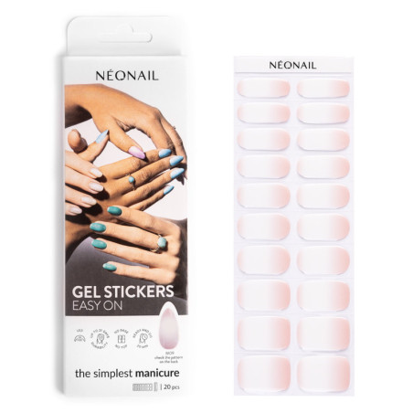 Gel laky v nálepce GEL STICKERS EASY ON M09