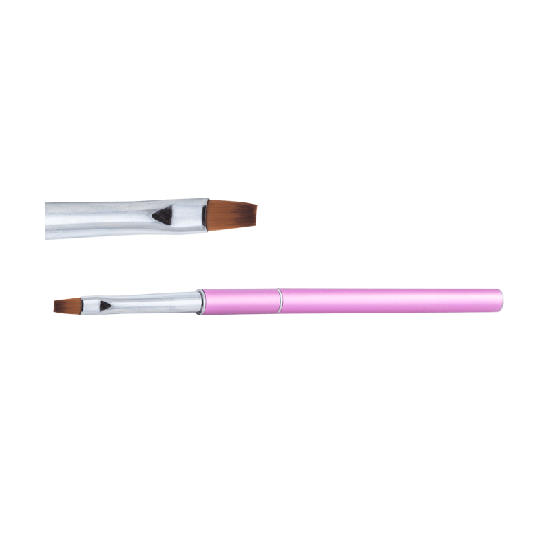 Přírodní štětec do gelu, plochý č. 6 Přírodní štětec do gelu, plochý č. 6