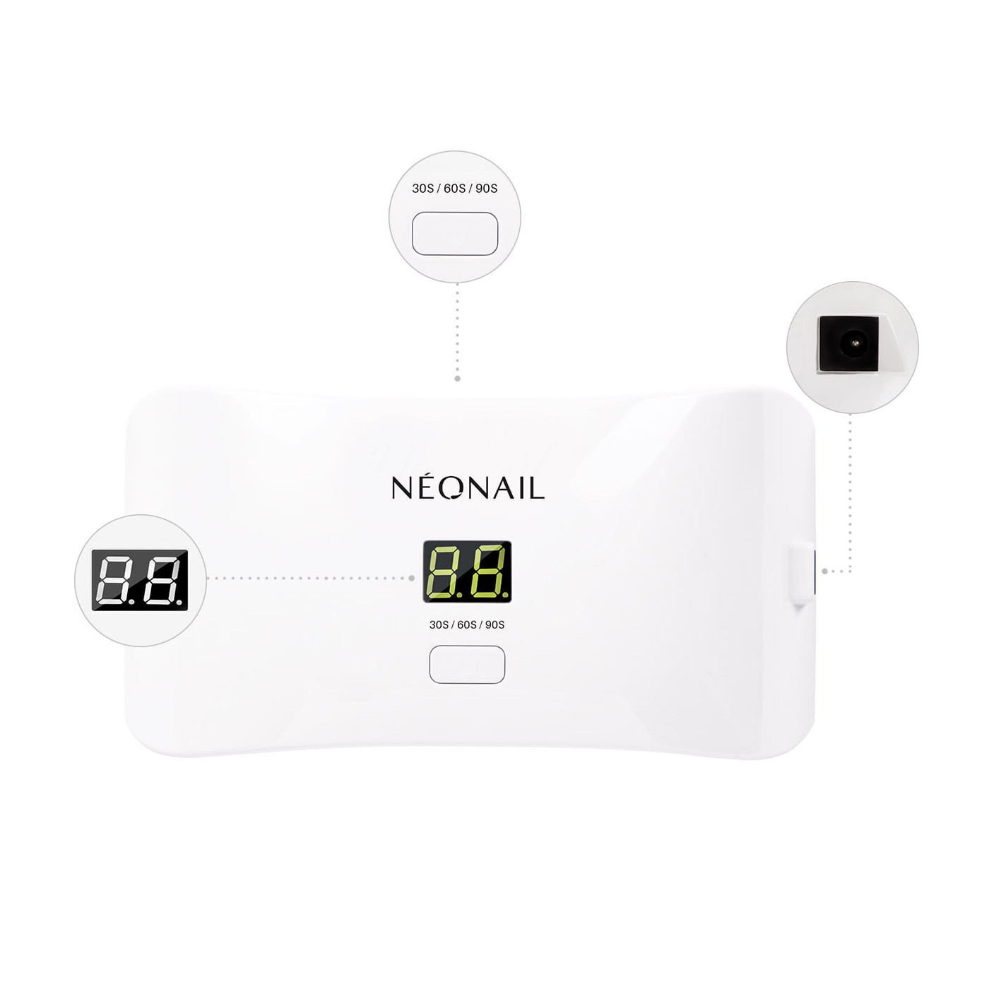 UV UV LED Lampa na nehty na nehty ECO 12W/36