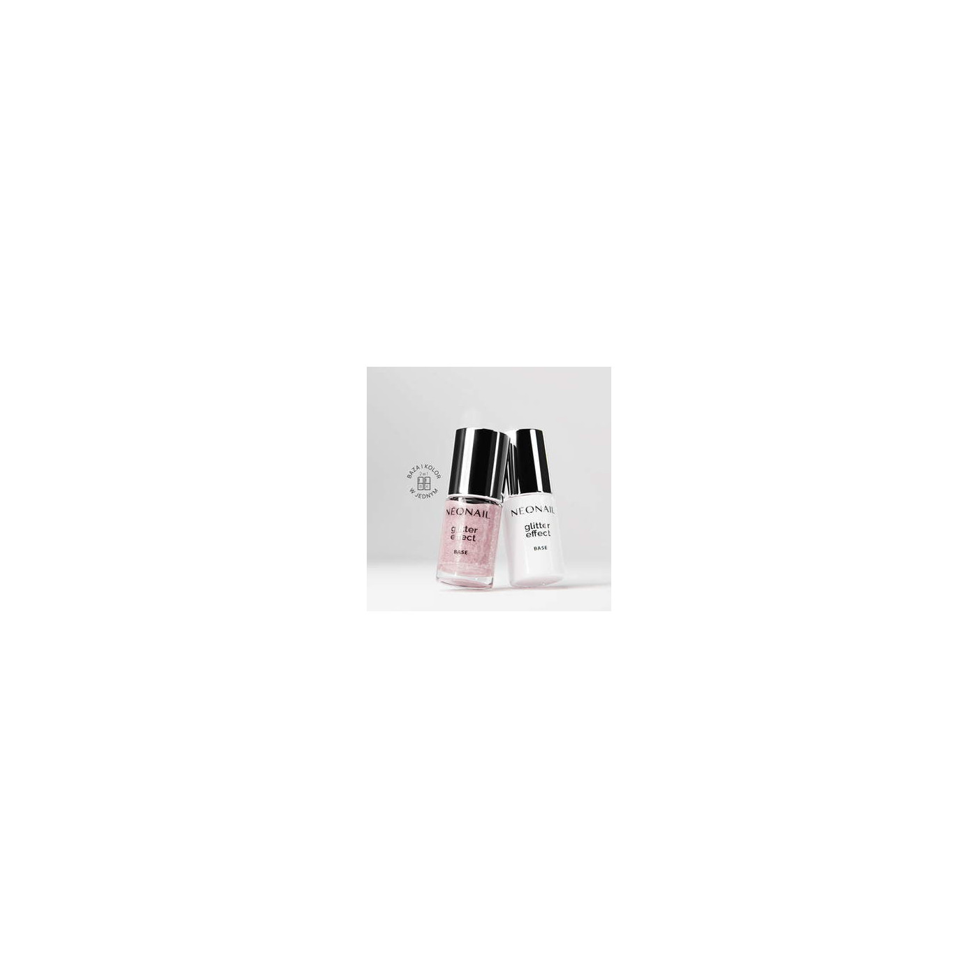 Gelová báze Glitter Effect Base Rose Twinkle 7,2 ml