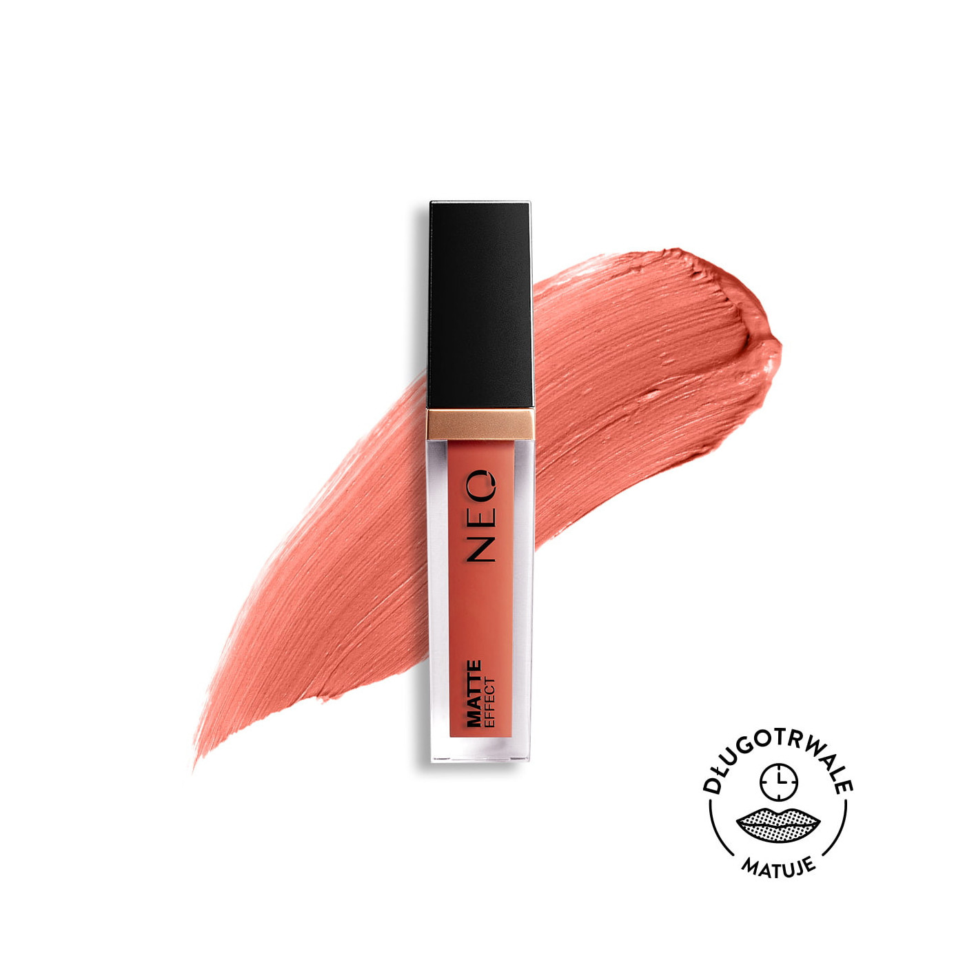 11 Matná pomáda na rty tekutá Matte Effect Lipstick Camelia