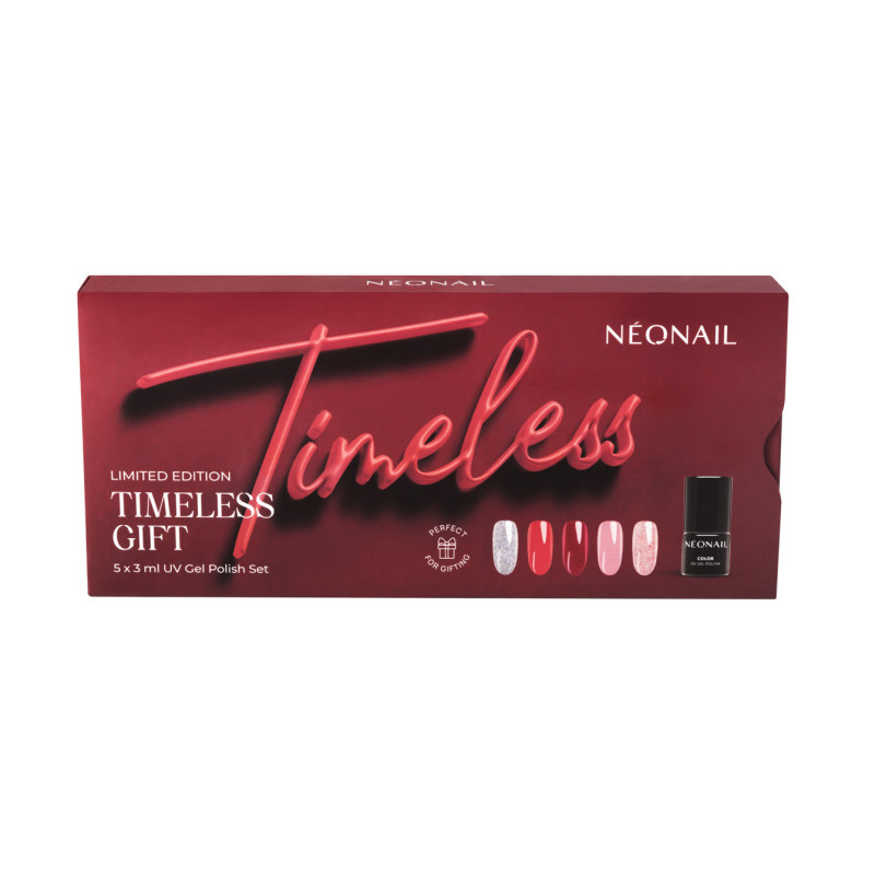 Sada Timeless Gift 5 x 3 ml UV Gel Polish Set Sada Timeless Gift 5 x 3 ml UV Gel Polish Set