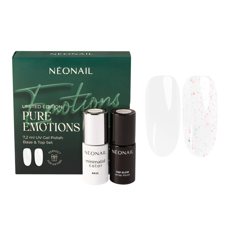 Pure Emotions 7,2 ml UV Gel Polish Base & Top Set