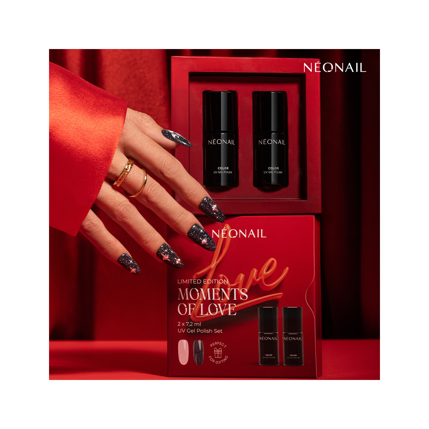 Sada Moments of Love 2 x 7,2 ml UV Gel Polish Set Sada Moments of Love 2 x 7,2 ml UV Gel Polish Set