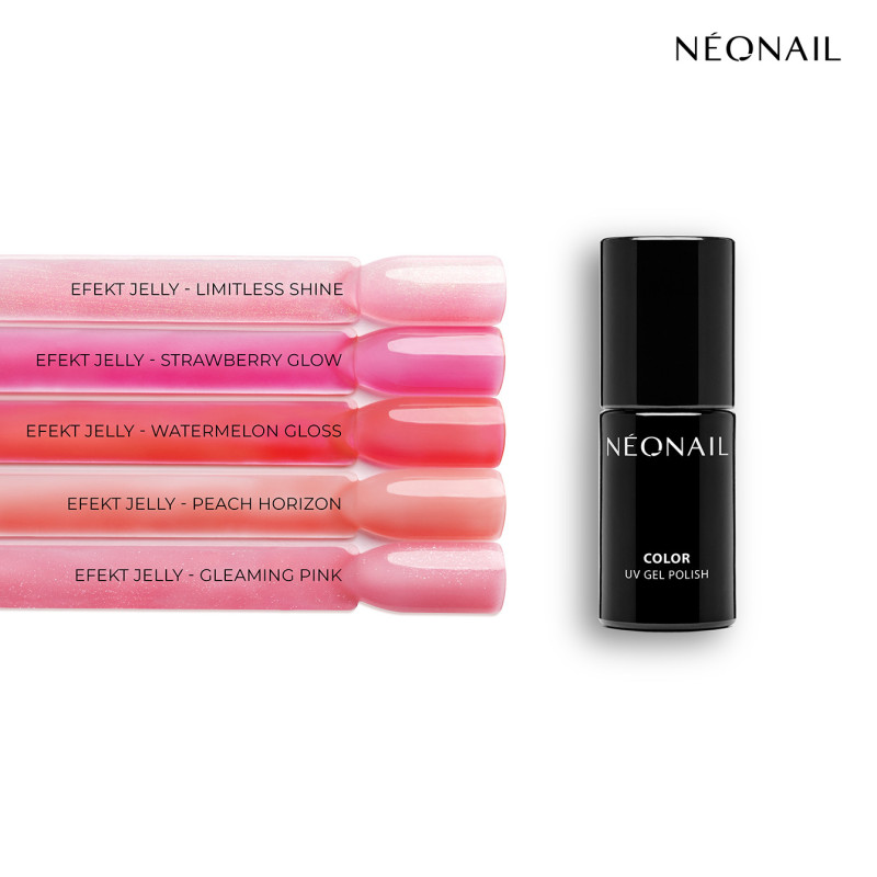 UV gel lak Gleaming Pink