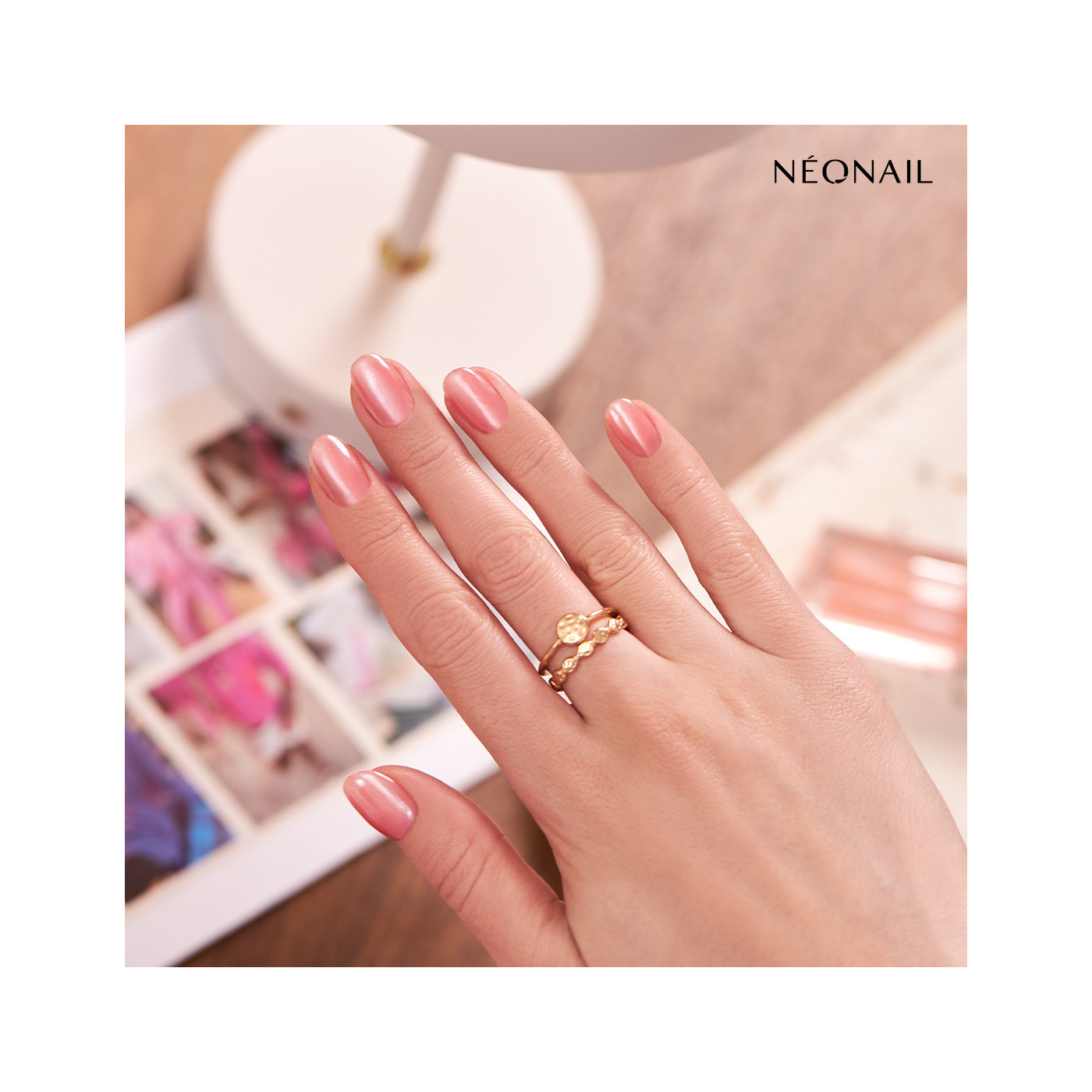 UV gel lak Peach Horizon