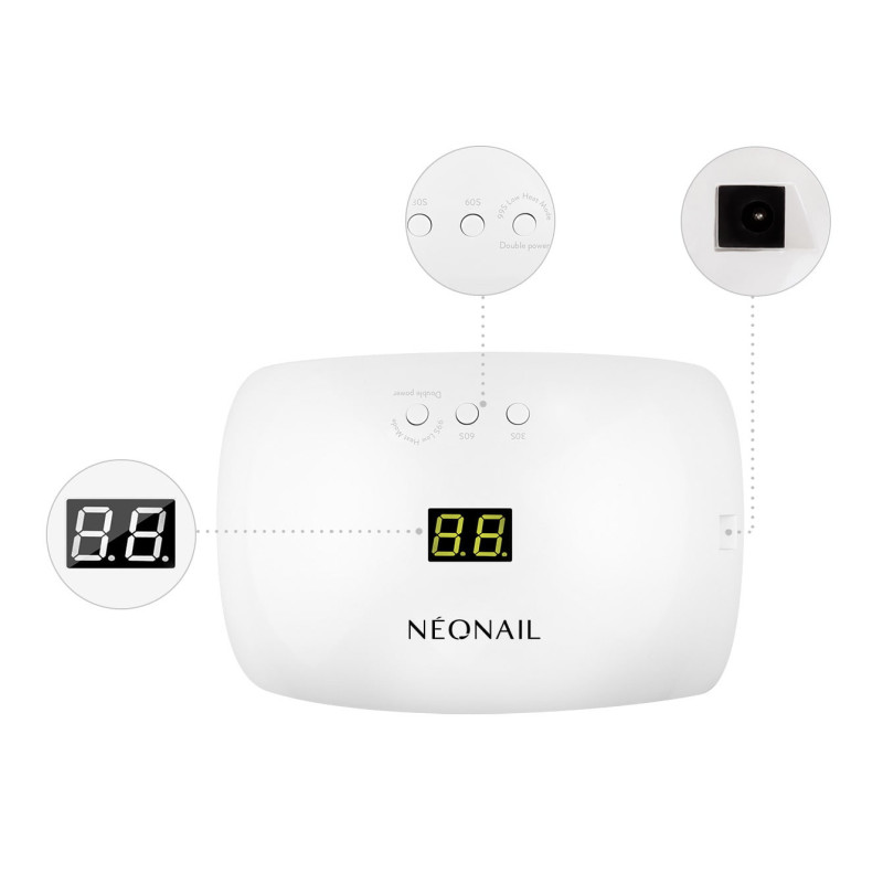 UV UV LED Lampa na nehty na nehty 22W/48 s displejem