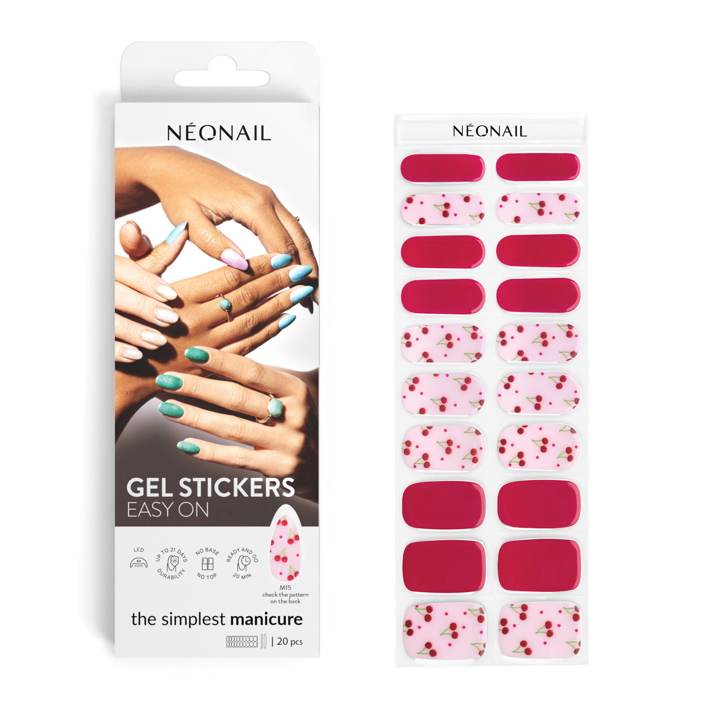 GEL STICKERS EASY ON M15 GEL STICKERS EASY ON M15