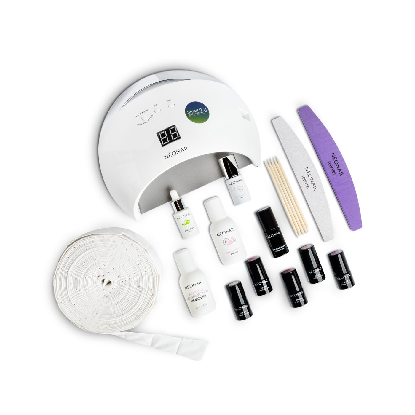 Sada pro UV gel laky ADORABLE  – 7 bestsellerových laků + 21W/48 LED lampa