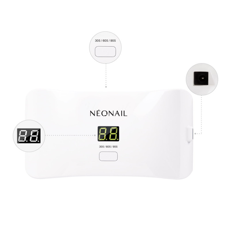 Sada pro UV gel laky FIRST CHOICE – 2 bestsellerové laky + LED lampa a příslušenství pro začátečníky