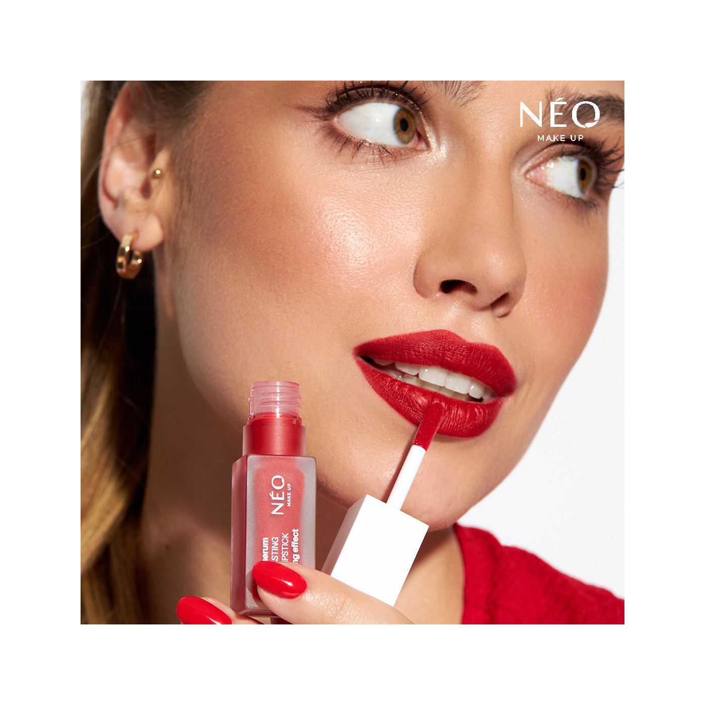 Rtěnka Intense Serum Long Lasting Liquid Lipstick 06 - maximální dávka barvy