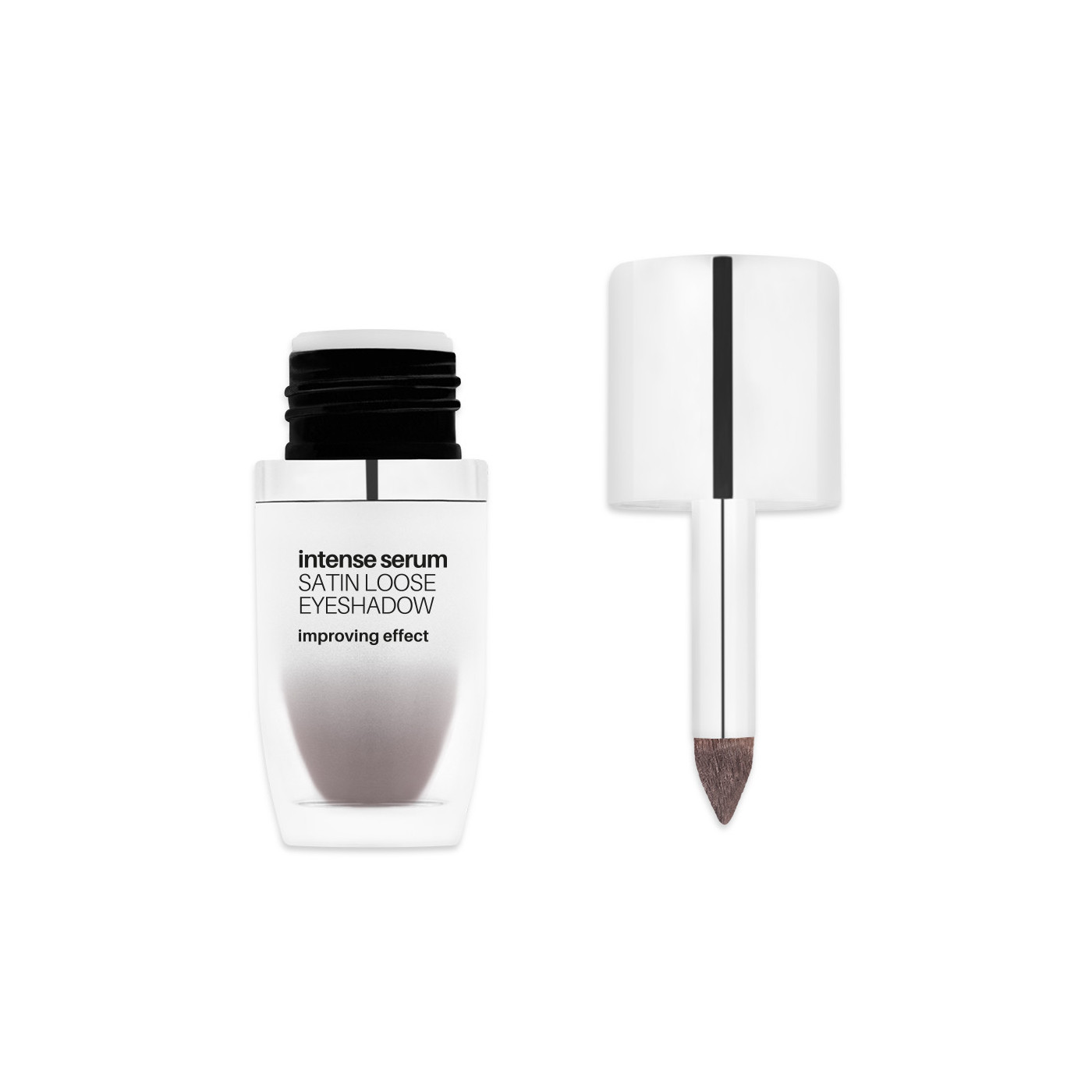 Oční stíny Intense Serum Comfort Loose 06 - make-up v tmavě hnědých tónech Oční stíny Intense Serum Comfort Loose 06 - make-up v tmavě hnědých tónech