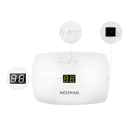 UV UV LED Lampa na nehty na nehty 22W/48 s displejem