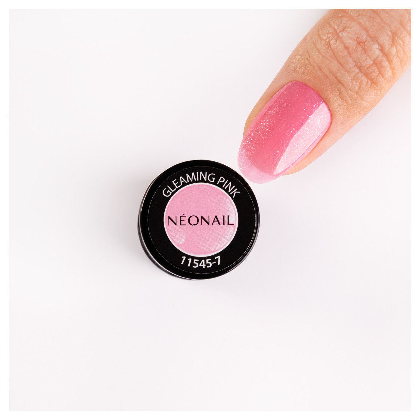 UV gel lak Gleaming Pink