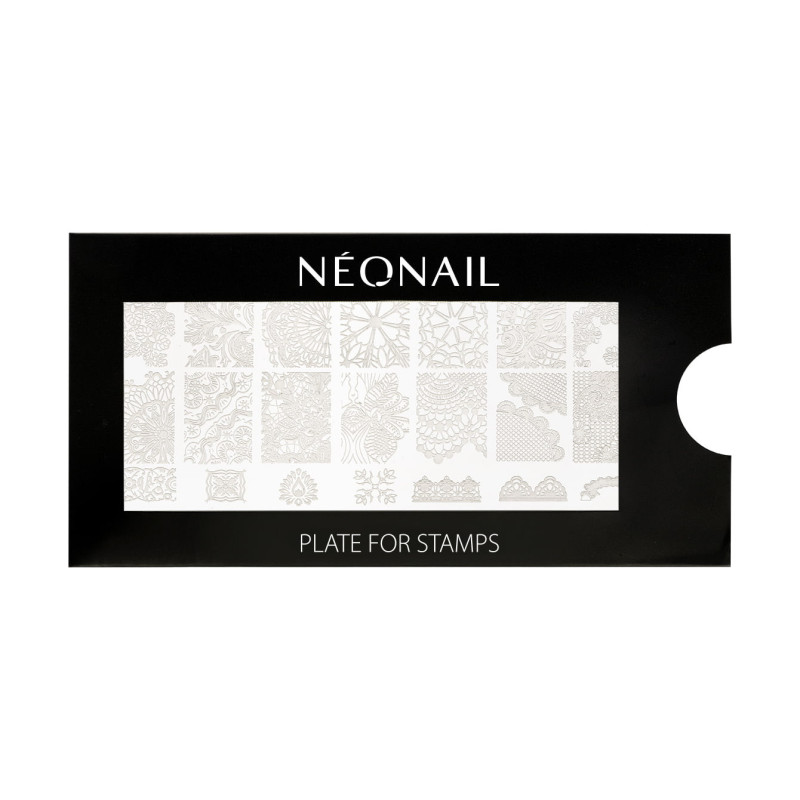 Razítkovací destička na nehty Stamping plate 10 Razítkovací destička na nehty Stamping plate 10