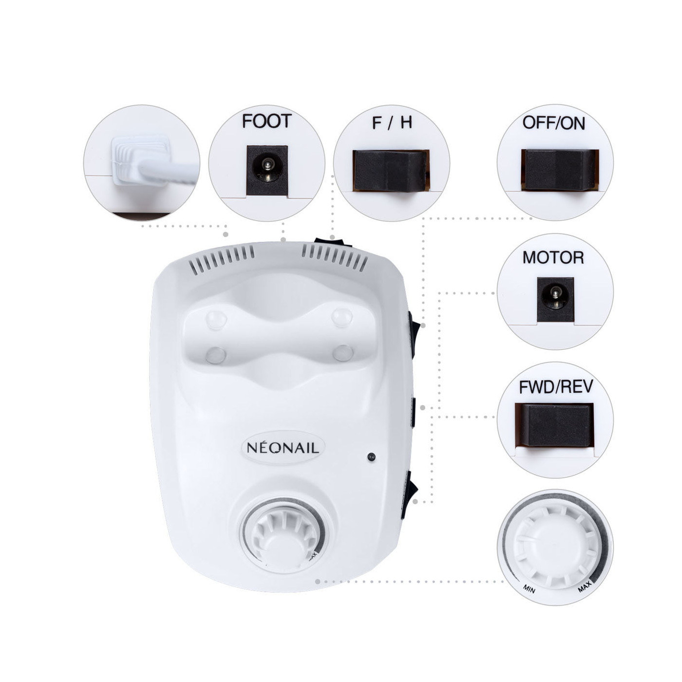 Fr&eacute;za  - Nail Drill NN S12