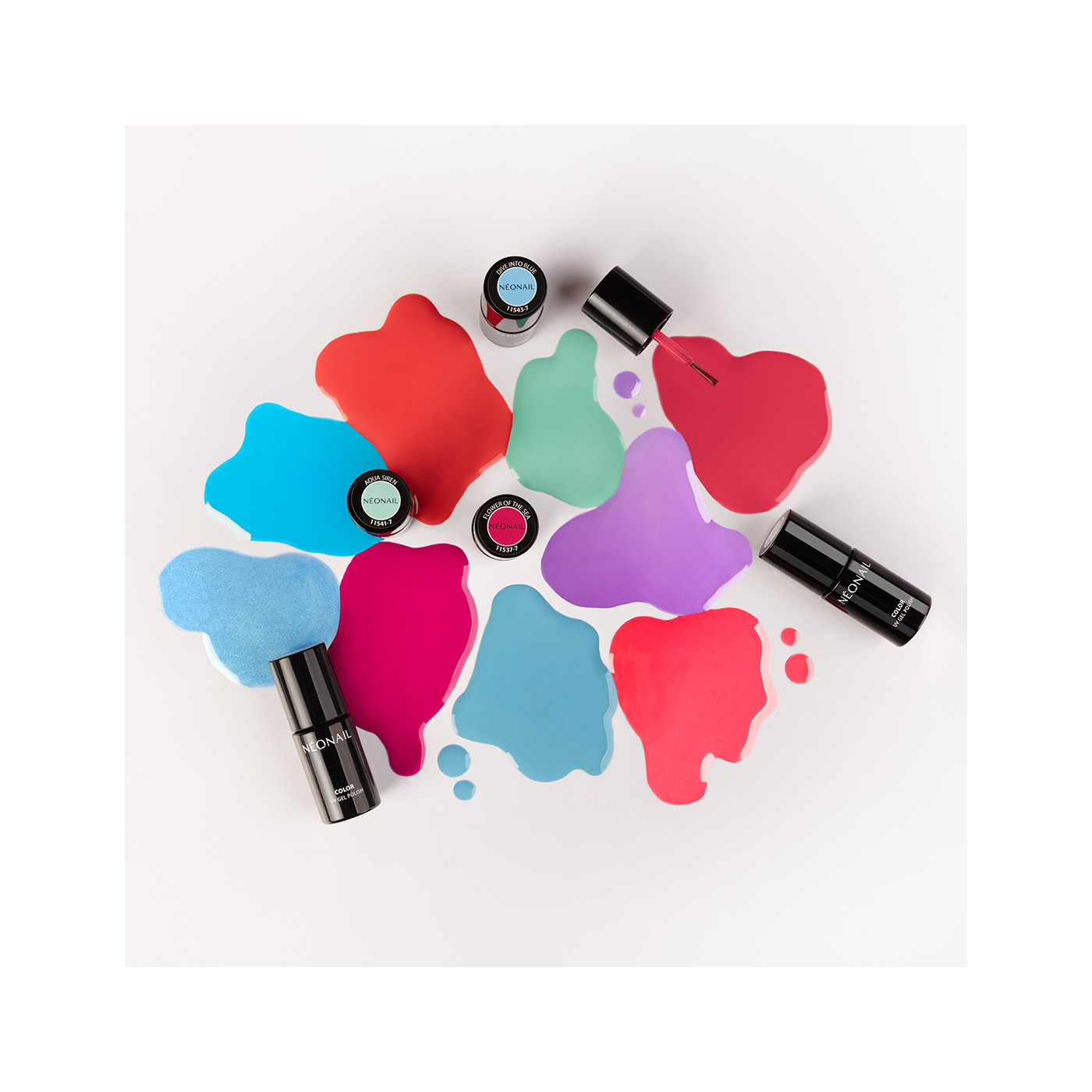 Gelov&yacute; lak Flower of the Sea​ 7,2 ml