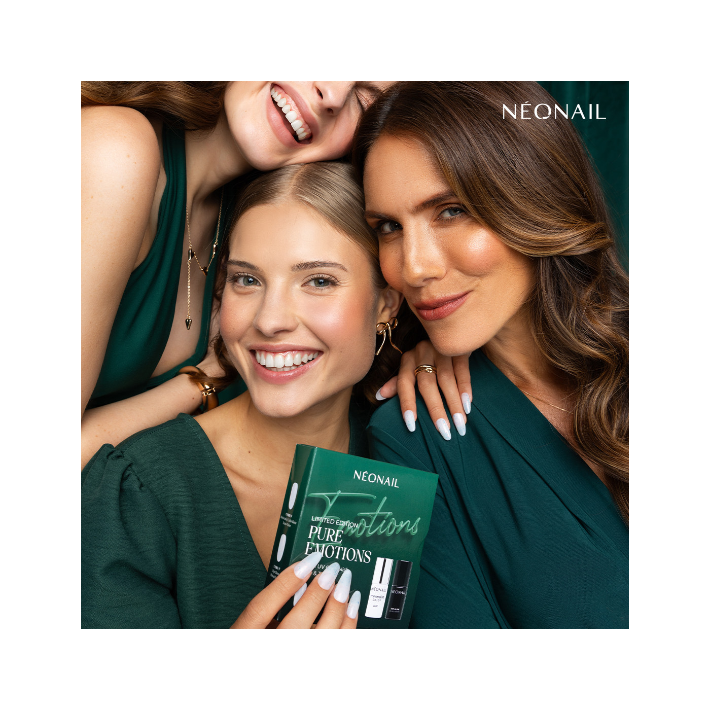 Pure Emotions 7,2 ml UV Gel Polish Base & Top Set