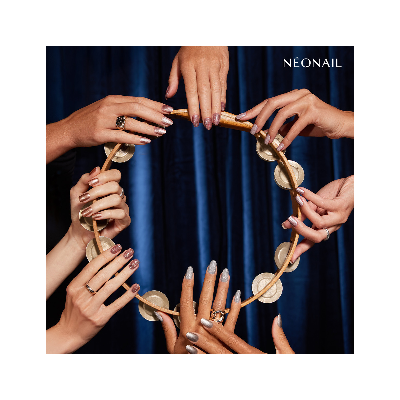 Gelov&yacute; lak Snowlit Gold 7,2 ml