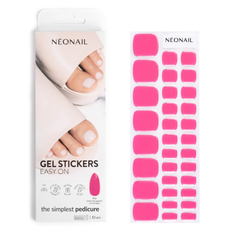 Gel laky v n&aacute;lepce GEL STICKERS EASY ON P02